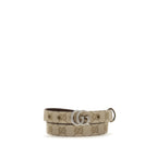 Gucci Beige Fabric Thin Belt Gucci