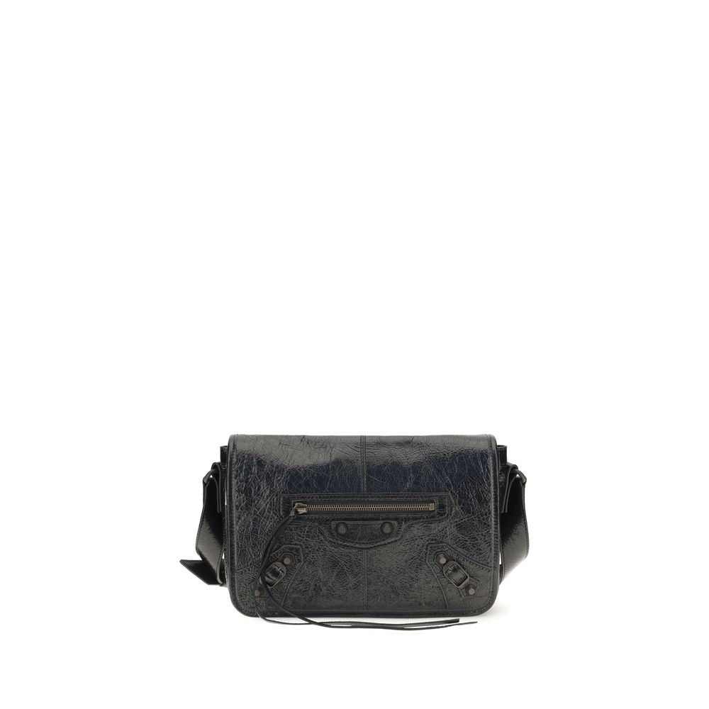 Balenciaga Black Lamb Ovis Aries Aries Shoulder Bag Balenciaga