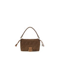 Fendi Brown Raffia Shoulder Bag Fendi