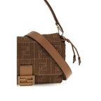 Fendi Brown Raffia Shoulder Bag Fendi