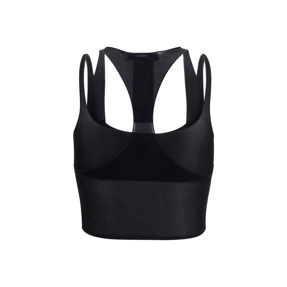 Gucci Black Viscose Bra Gucci