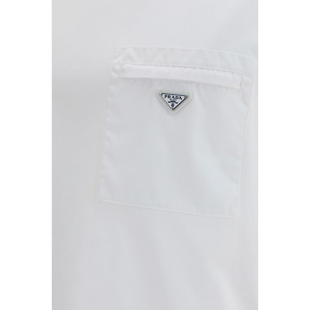 Prada White Cotton T-Shirt Prada