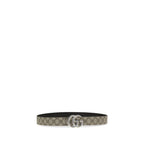 Gucci Beige Calf Leather Bos Taurus Regular Belt Gucci
