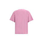 Balenciaga Purple Cotton T-Shirt Balenciaga