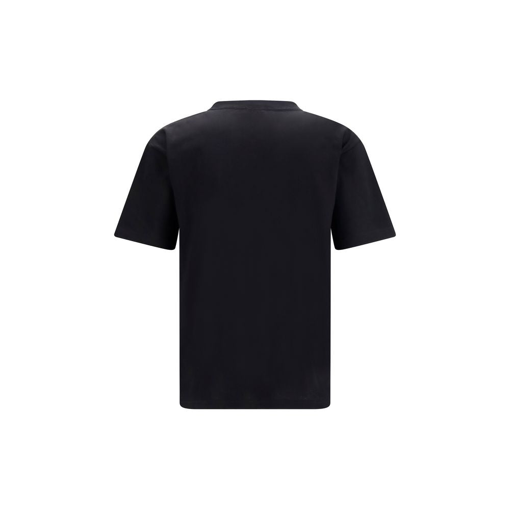 Valentino Black Cotton T-Shirt Valentino