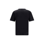 Valentino Black Cotton T-Shirt Valentino