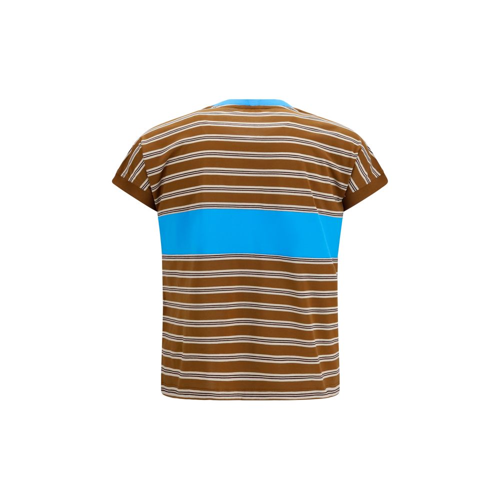 Versace Brown Cotton T-Shirt Versace