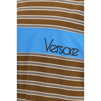Versace Brown Cotton T-Shirt Versace