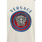 Versace White Cotton T-Shirt Versace