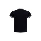 Versace Black Cotton T-Shirt Versace