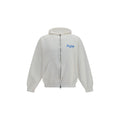 Balenciaga White Cotton Sweatshirt Balenciaga