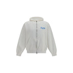 Balenciaga White Cotton Sweatshirt Balenciaga