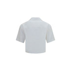 Versace White Cotton Dress Shirt Versace