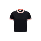 Versace Black Cotton T-Shirt Versace