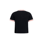 Versace Black Cotton T-Shirt Versace
