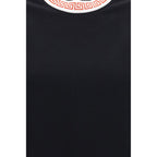 Versace Black Cotton T-Shirt Versace