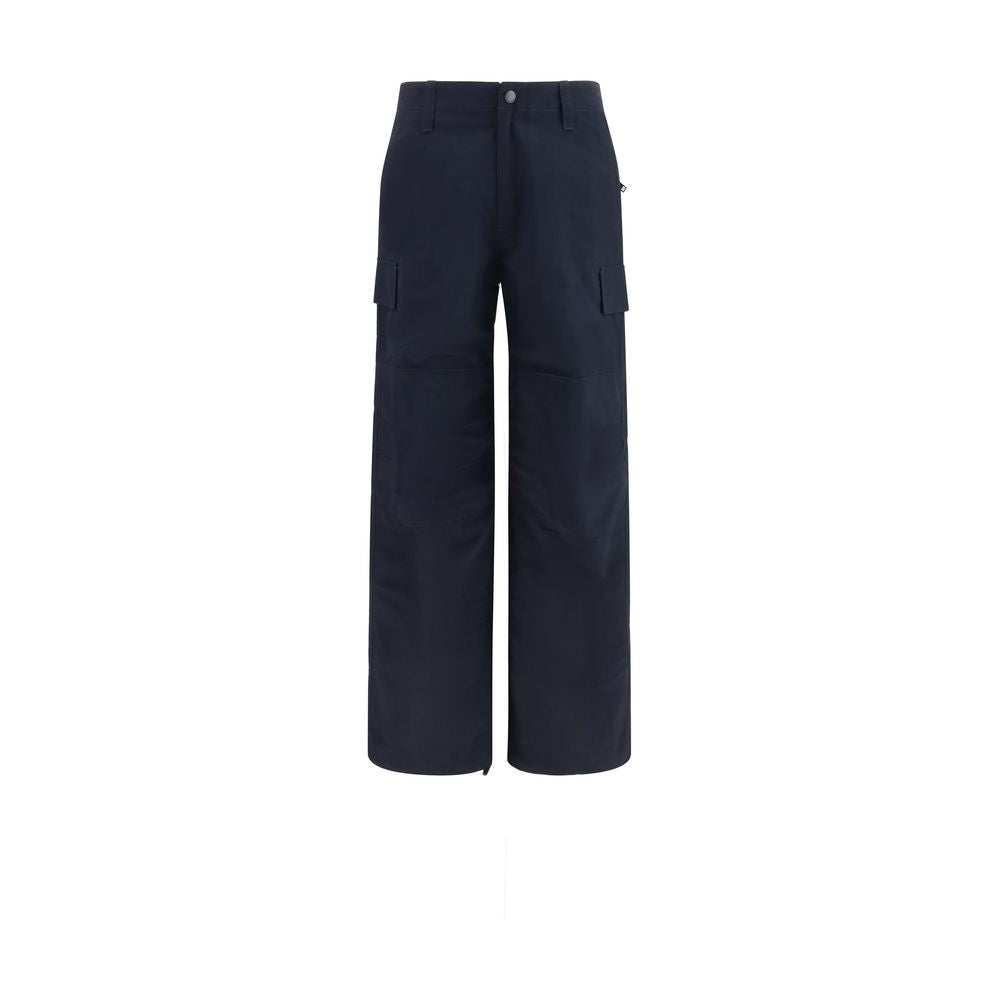 Burberry Blue Polyamide Cargo Pants Burberry