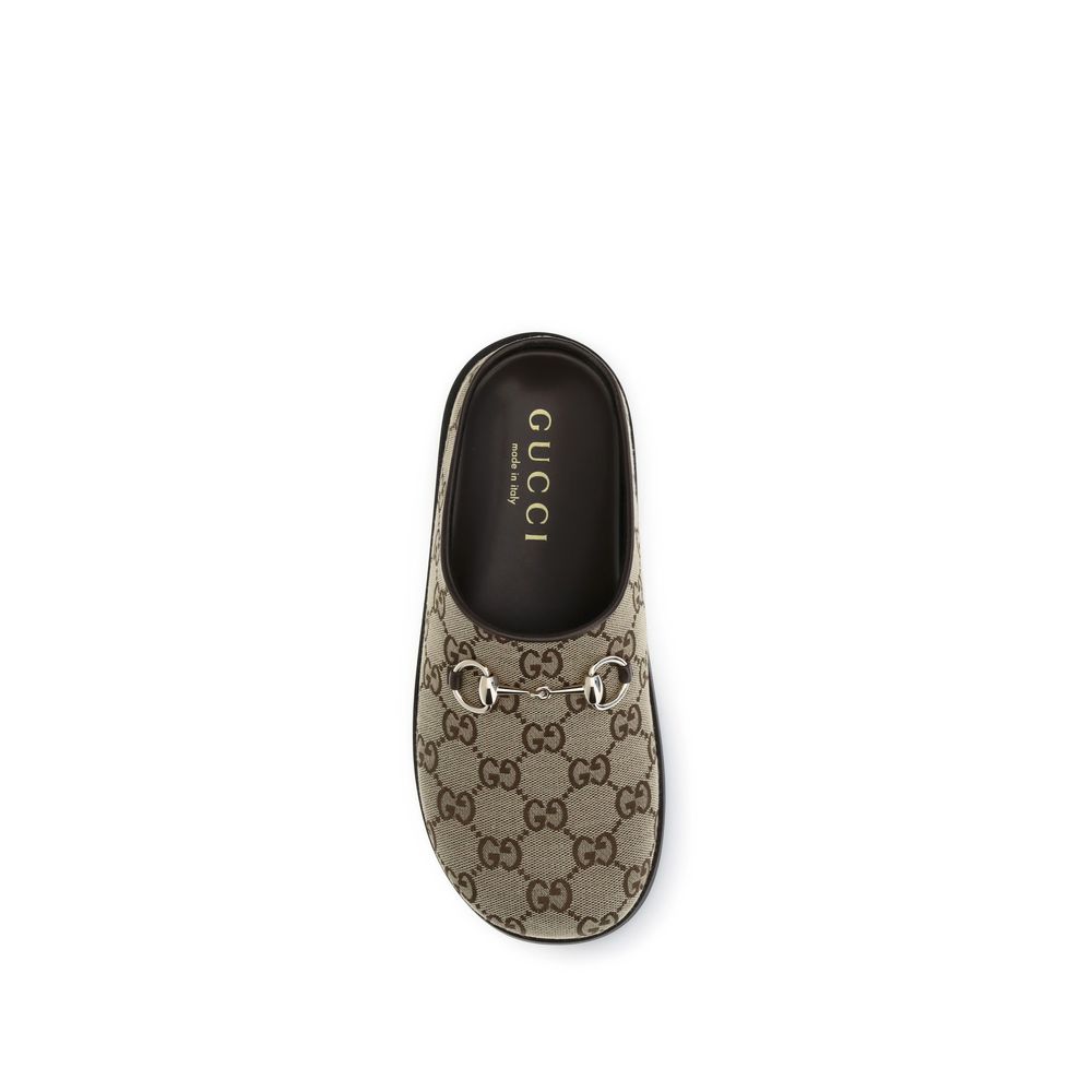 Gucci Beige Rubber Mules Gucci