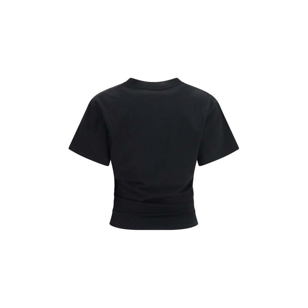 Balenciaga Black Cotton T-Shirt Balenciaga