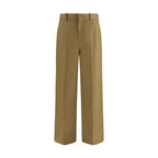 Balenciaga Beige Cotton Chino Pants Balenciaga