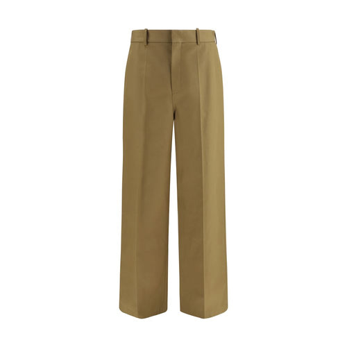 Balenciaga Beige Cotton Chino Pants Balenciaga