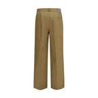 Balenciaga Beige Cotton Chino Pants Balenciaga