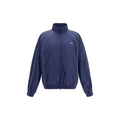Balenciaga Blue Cotton Shell Jacket Balenciaga
