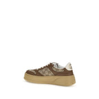 Gucci Beige Calf Leather Bos Taurus Chunky Sneakers Gucci