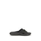 Versace Black Rubber Sandals Versace
