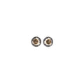 Versace Gray Brass Earrings Versace