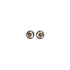 Versace Gray Brass Earrings Versace