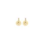 Versace Gold Brass Earrings Versace