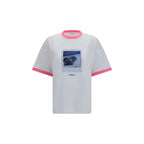 Versace White Cotton T-Shirt Versace