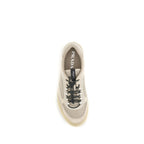 Prada Beige Polyester Athletic Sneakers Prada