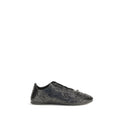 Balenciaga Black Calf Leather Bos Taurus Athletic Sneakers Balenciaga