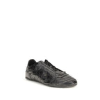Balenciaga Black Calf Leather Bos Taurus Athletic Sneakers Balenciaga