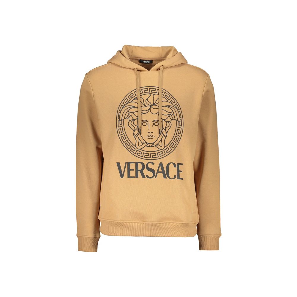 Versace Brown Cotton Sweatshirt Versace