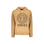 Versace Brown Cotton Sweatshirt Versace