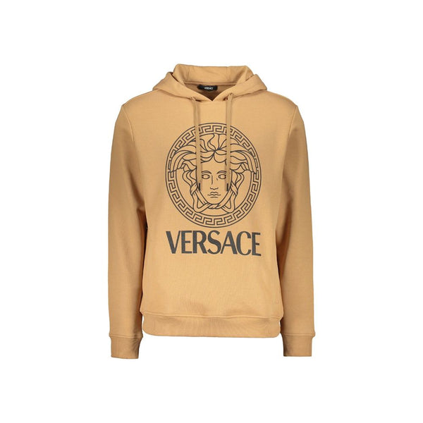 Versace Brown Cotton Sweatshirt Versace