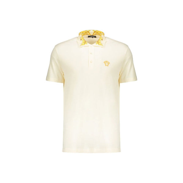 Versace Bicolor Cotton Polo Shirt Versace
