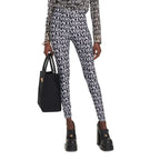 Versace Black Elastane Leggings Versace