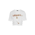 Versace White Cotton T-Shirt Versace