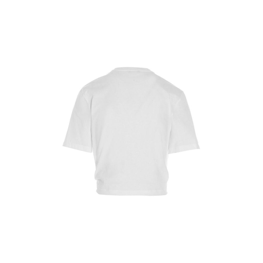 Versace White Cotton T-Shirt Versace