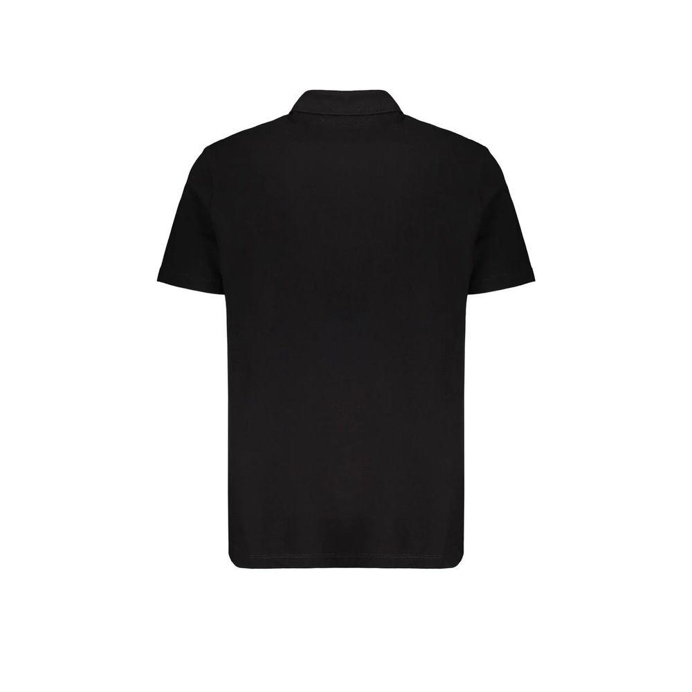 Versace Black Cotton Polo Shirt Versace