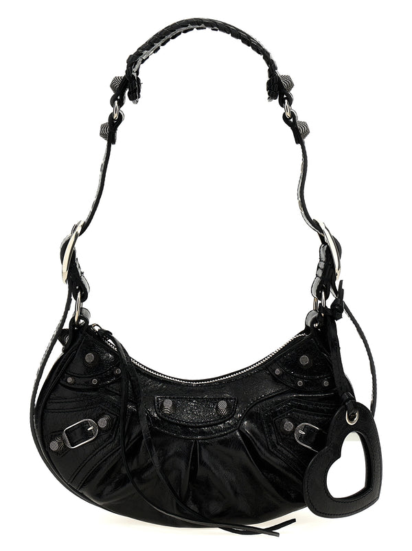 Balenciaga Black Lamb Leather Crossbody Bag