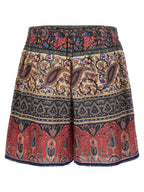 Valentino Garavani Multicolor Cotton Bermuda Shorts