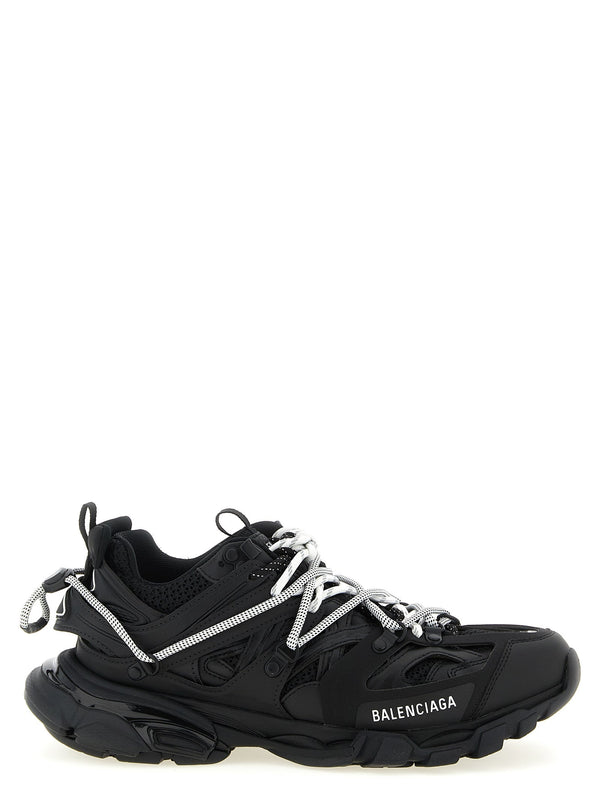 Balenciaga Black Polyethylene Athletic Sneakers