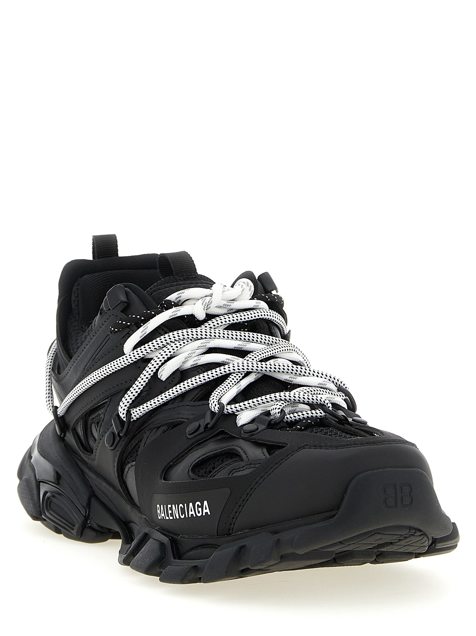 Balenciaga Black Polyethylene Athletic Sneakers Balenciaga