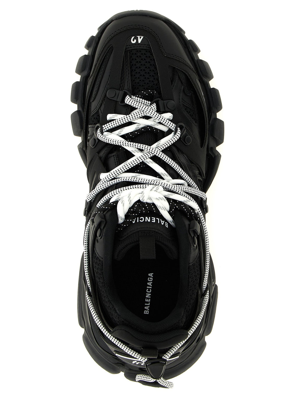 Balenciaga Black Polyethylene Athletic Sneakers Balenciaga