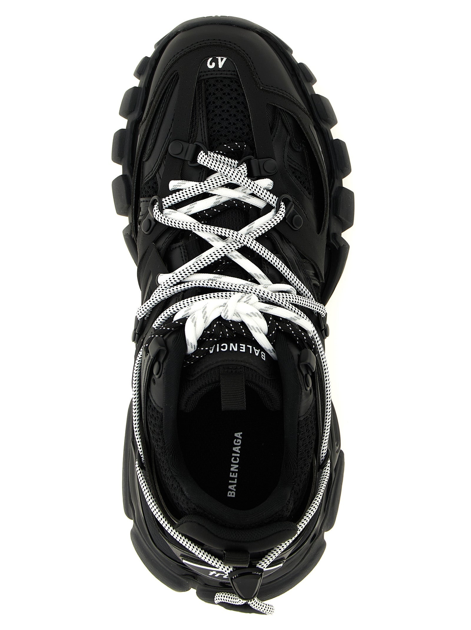 Balenciaga Black Polyethylene Athletic Sneakers Balenciaga
